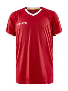 KOSZULKA CRAFT PROGRESS 2.0 SOLID JERSEY JUNIOR BRIGHT RED