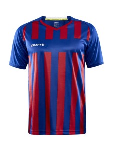 KOSZULKA CRAFT PROGRESS 2.0 STRIPE JERSEY CLUB COBOLT/BRIGHT RED