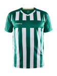 KOSZULKA CRAFT PROGRESS 2.0 STRIPE JERSEY TEAM GREEN/WHITE