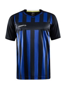 KOSZULKA CRAFT PROGRESS 2.0 STRIPE JERSEY BLACK/CLUB COBOLT
