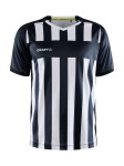 KOSZULKA CRAFT PROGRESS 2.0 STRIPE JERSEY BLACK/WHITE