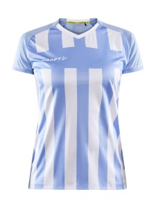 KOSZULKA CRAFT PROGRESS 2.0 STRIPE JERSEY WOMAN MFF BLUE/WHITE