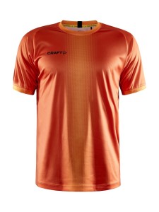 KOSZULKA CRAFT PROGRESS 2.0 GRAPHIC JERSEY CARROT/BLACK