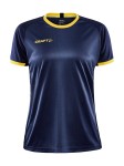 KOSZULKA CRAFT PROGRESS 2.0 GRAPHIC JERSEY WOMAN NAVY/SWEDEN YELLOW