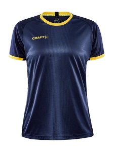 KOSZULKA CRAFT PROGRESS 2.0 GRAPHIC JERSEY WOMAN NAVY/SWEDEN YELLOW
