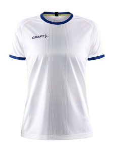 KOSZULKA CRAFT PROGRESS 2.0 GRAPHIC JERSEY WOMAN WHITE/CLUB COBALT