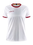 KOSZULKA CRAFT PROGRESS 2.0 GRAPHIC JERSEY WOMAN WHITE/BRIGHT RED
