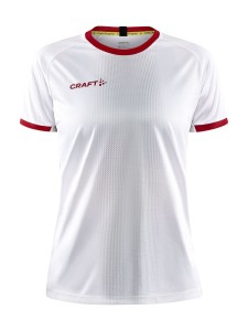 KOSZULKA CRAFT PROGRESS 2.0 GRAPHIC JERSEY WOMAN WHITE/BRIGHT RED