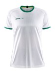 KOSZULKA CRAFT PROGRESS 2.0 GRAPHIC JERSEY WOMAN WHITE/TEAM GREEN