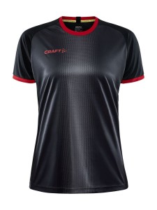 KOSZULKA CRAFT PROGRESS 2.0 GRAPHIC JERSEY WOMAN BLACK/BRIGHT RED