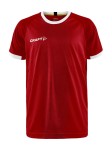 KOSZULKA CRAFT PROGRESS 2.0 GRAPHIC JERSEY JUNIOR BRIGHT RED/WHITE