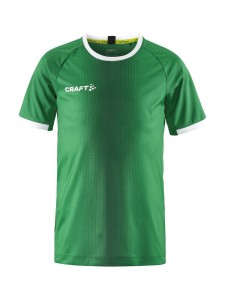 KOSZULKA CRAFT PROGRESS 2.0 GRAPHIC JERSEY JUNIOR TEAM GREEN/WHITE